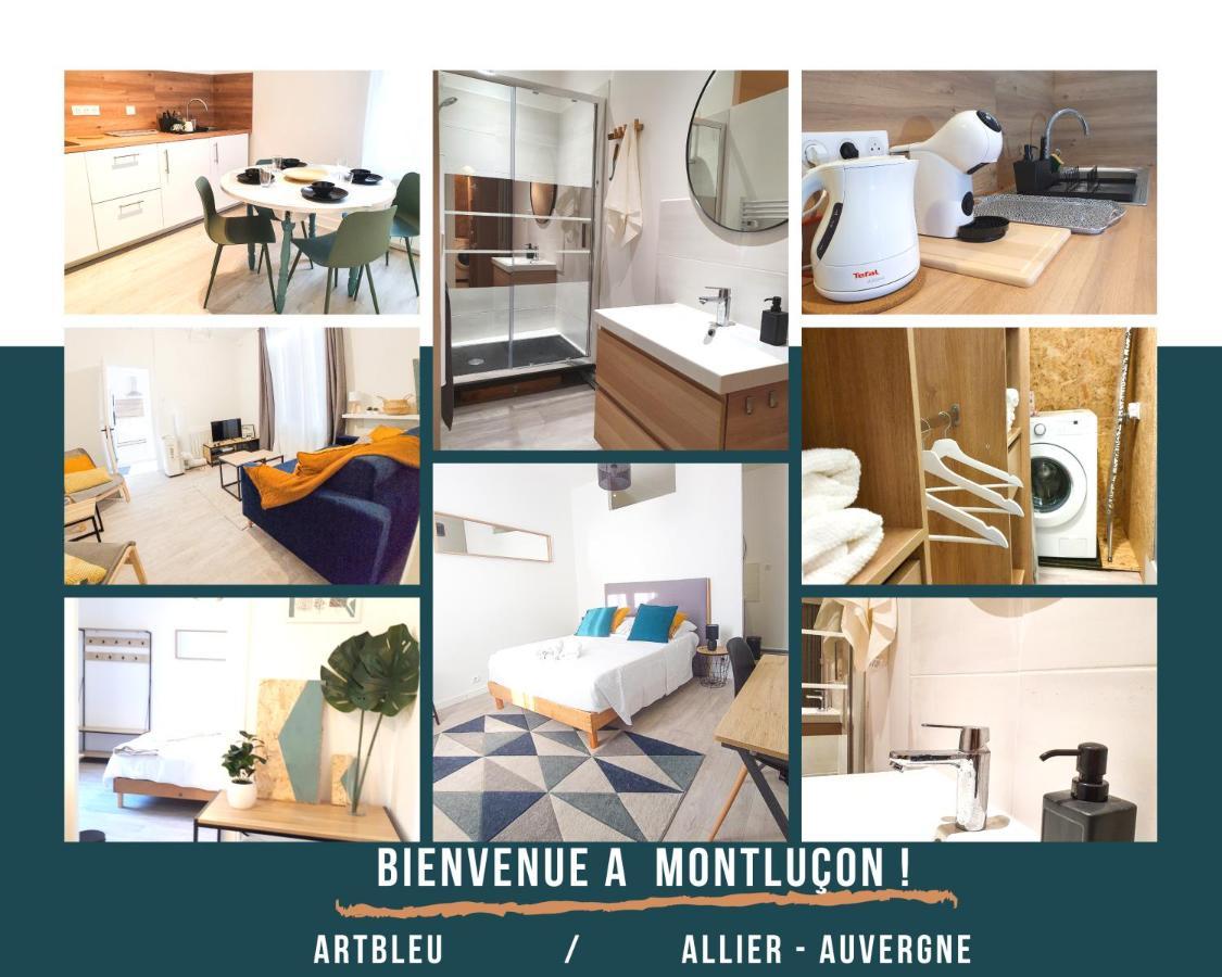 Artbleu -Tout Confort - Ideal Pros - Proche Commerces Montluçon المظهر الخارجي الصورة